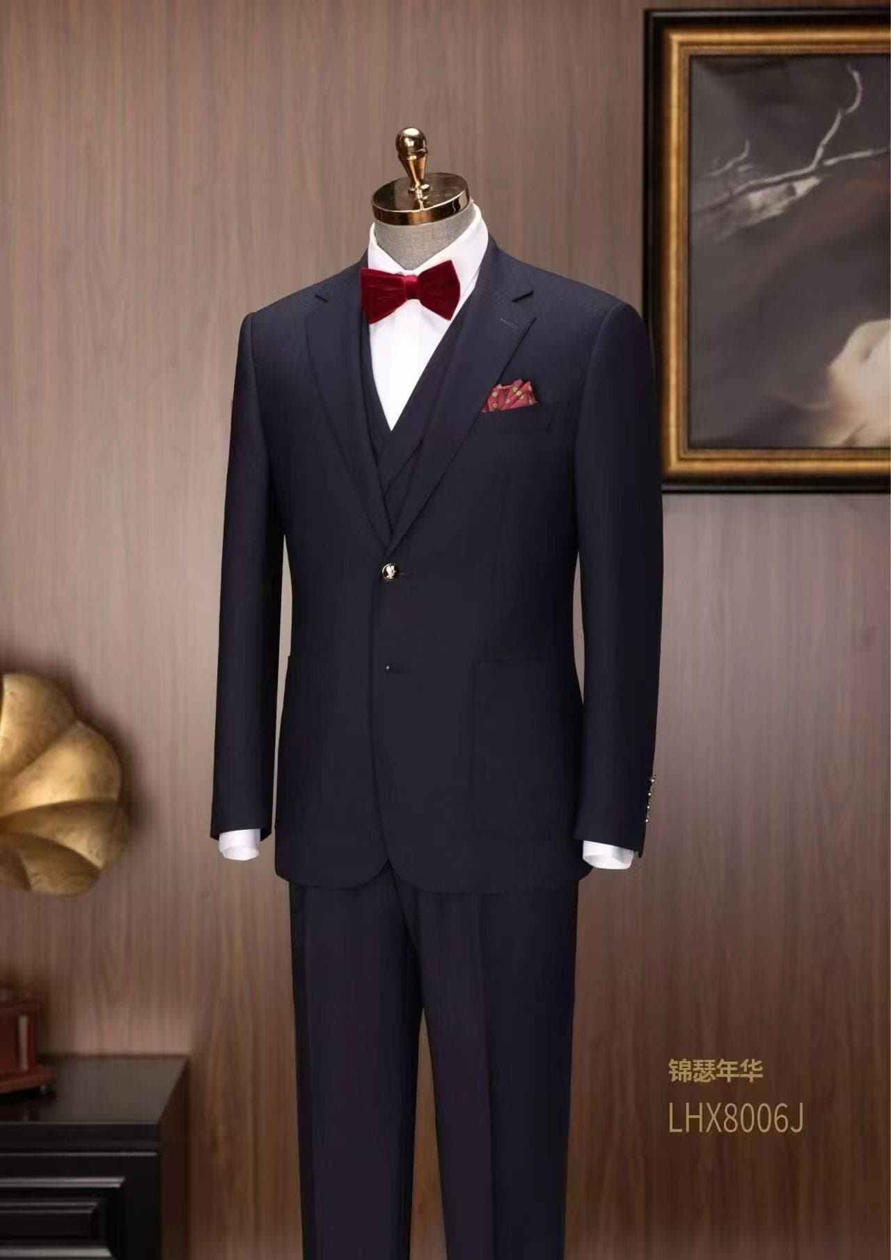 A focused launch range in structured suiting