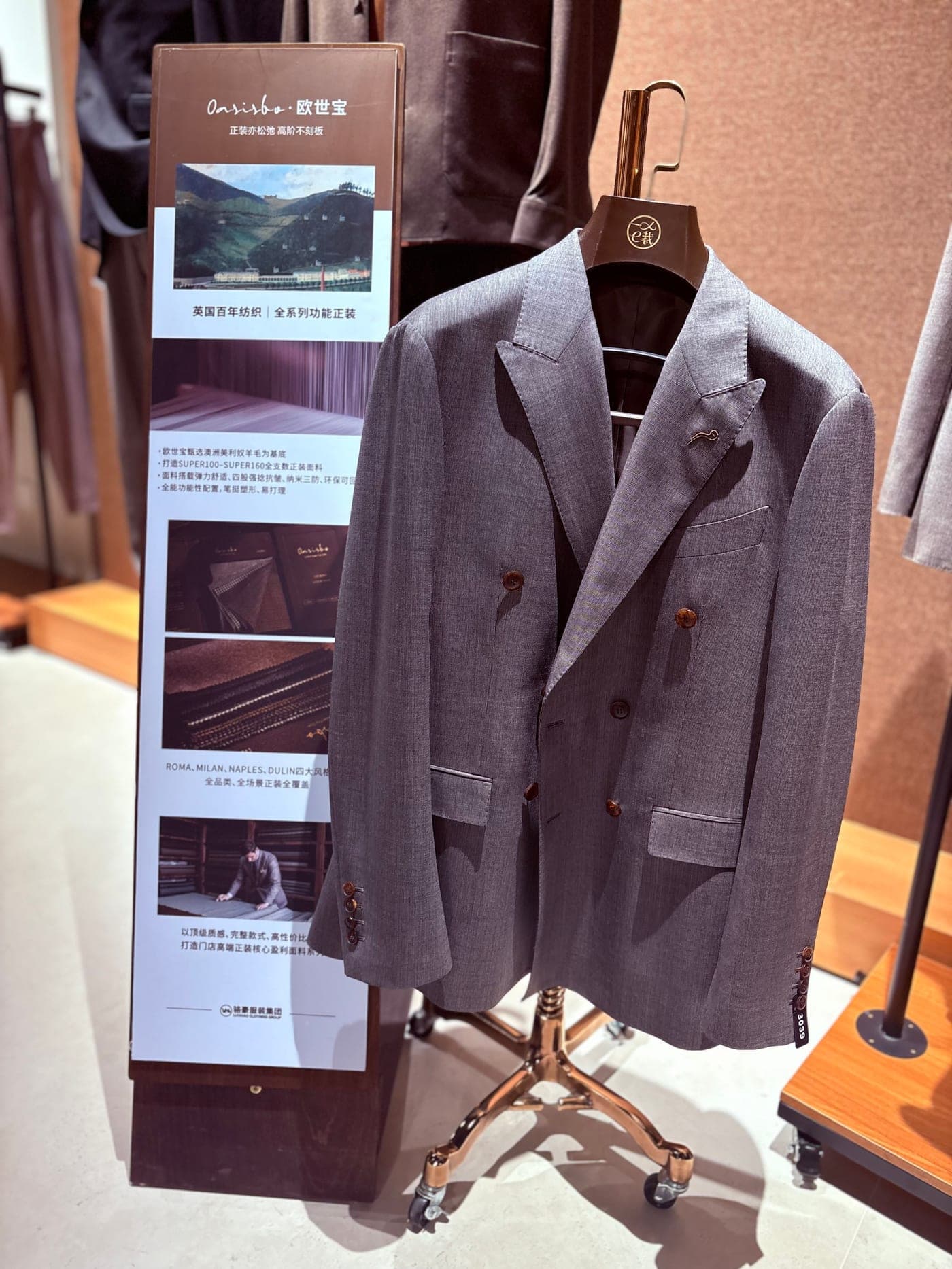 Sampling and fit review on structured garments