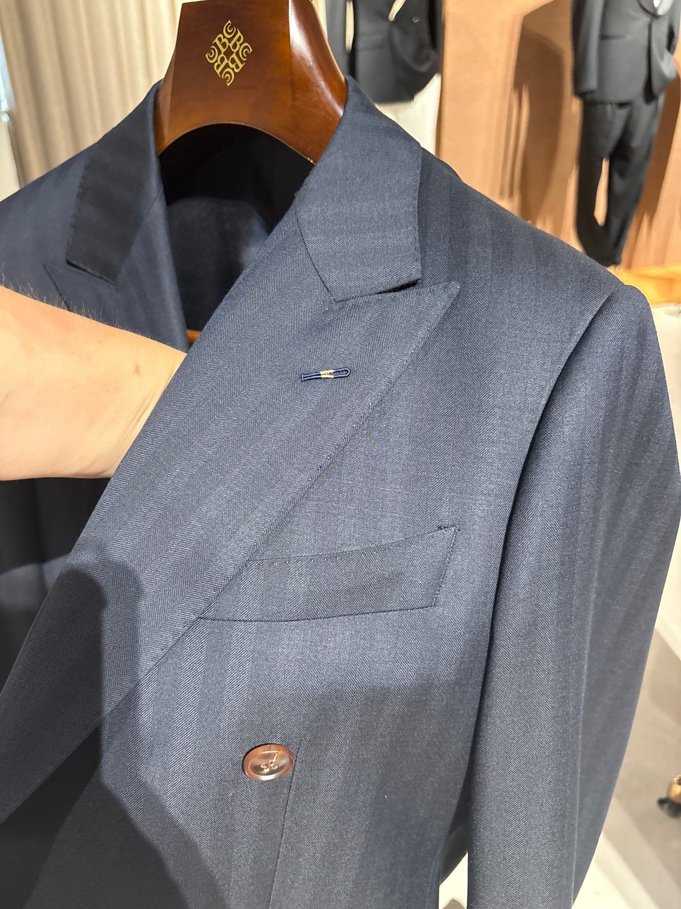 Trim and finishing requirements visible on the garment