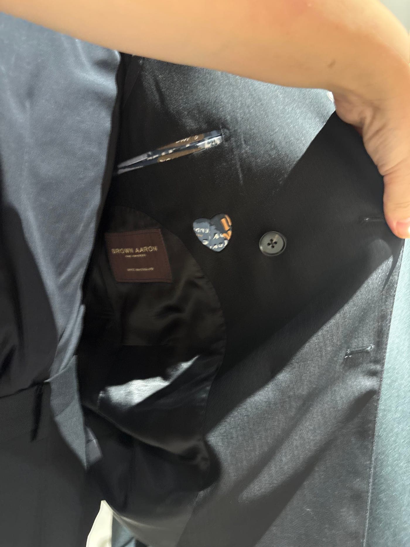 Surface texture visible across the garment