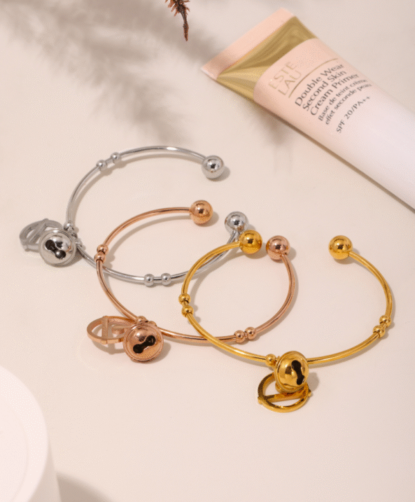 Titanium steel open bracelet creative Doraemon bell bracelet - Image 7