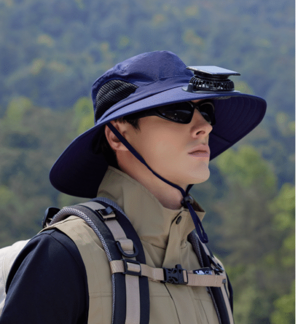 Outdoor climbing fishing solar sun hat - Image 6