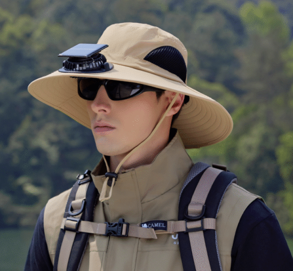 Outdoor climbing fishing solar sun hat - Image 7
