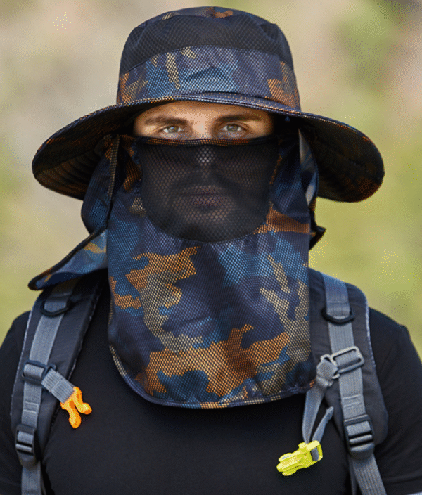 Men's fishing hat camouflage sun hat bucket hat