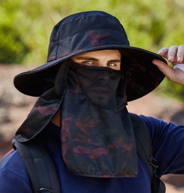 Men's fishing hat camouflage sun hat bucket hat - Image 2