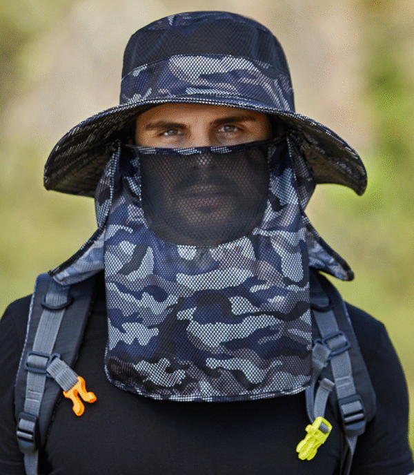 Men's fishing hat camouflage sun hat bucket hat - Image 4