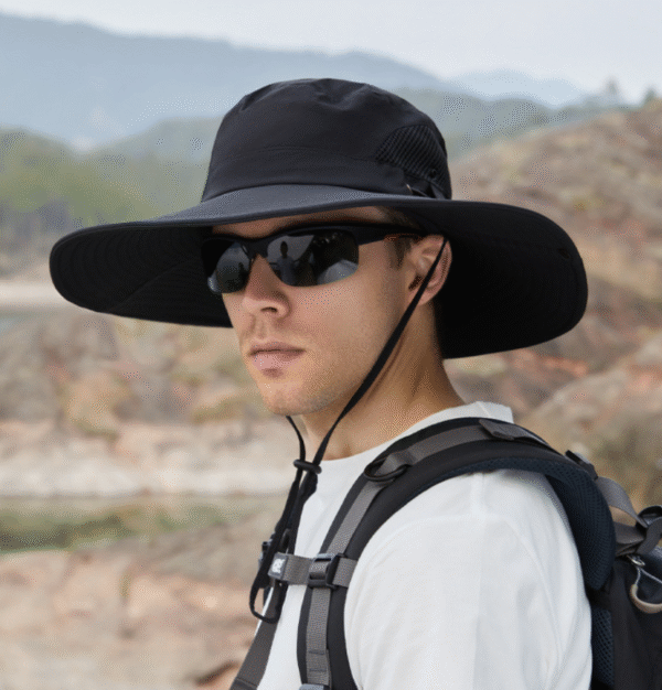 Large Brim Sunshade Outdoor Hat Mountaineering Breathable Sun Hat - Image 2