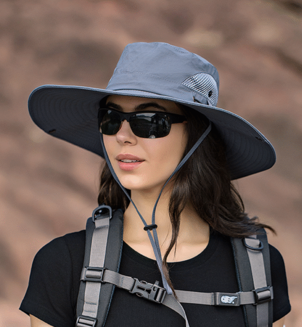 Large Brim Sunshade Outdoor Hat Mountaineering Breathable Sun Hat - Image 6