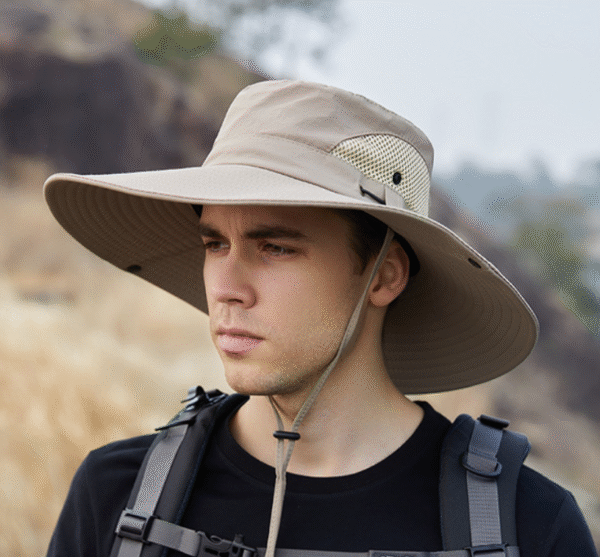 Large Brim Sunshade Outdoor Hat Mountaineering Breathable Sun Hat - Image 5