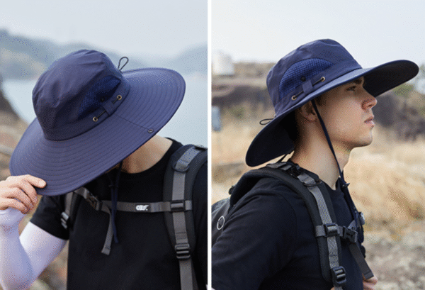 Large Brim Sunshade Outdoor Hat Mountaineering Breathable Sun Hat - Image 9