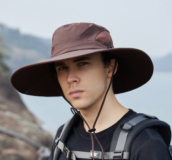 Large Brim Sunshade Outdoor Hat Mountaineering Breathable Sun Hat - Image 4
