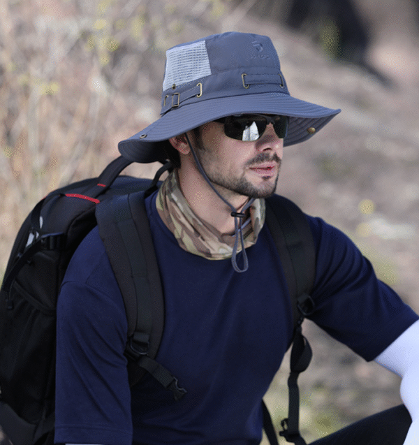 Unisex multifunctional sun hat outdoor fishing hat - Image 2