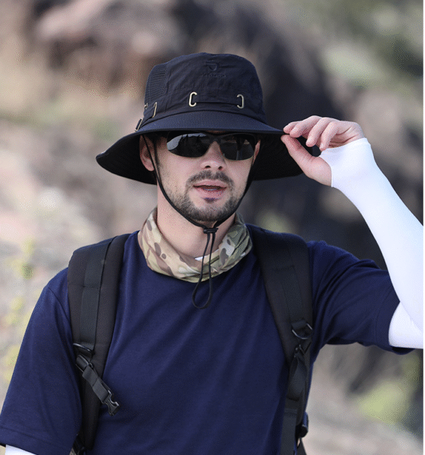 Unisex multifunctional sun hat outdoor fishing hat - Image 3