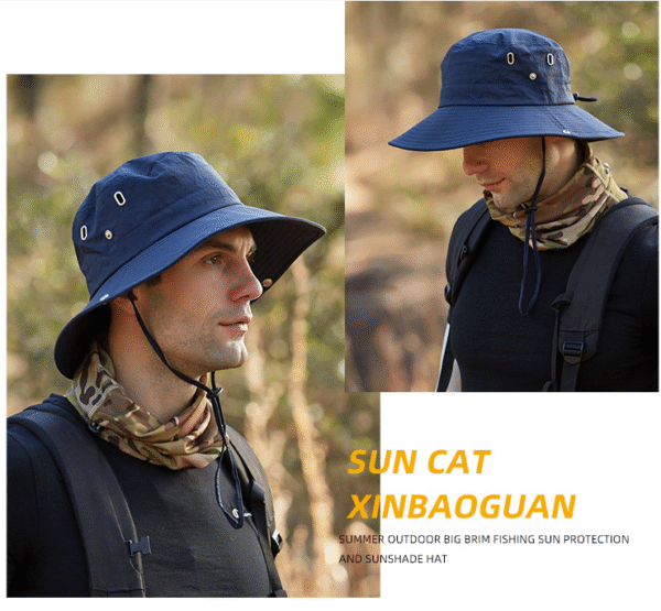 UV Protection UPF 50+outdoor fishing hat - Image 2
