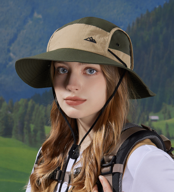 Quick-drying waterproof mountaineering sun hat - Image 2