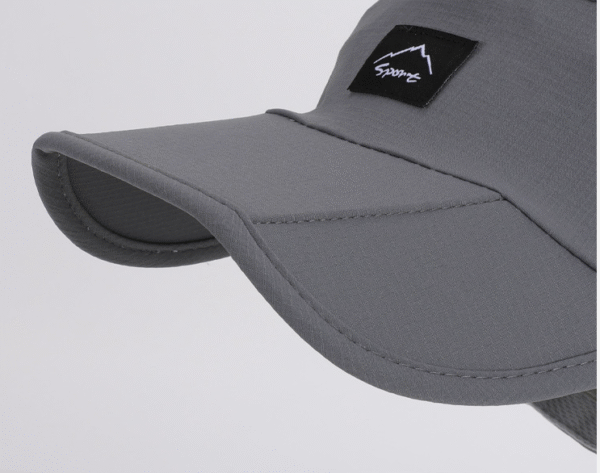 Summer outdoor breathable hollow hat can be tied into a ponytail - Image 9
