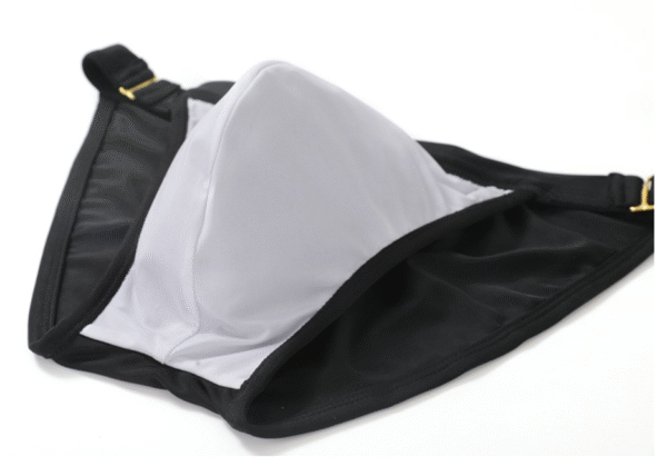 Men's metal side buckle swim trunks triangle swimsuit - Image 5