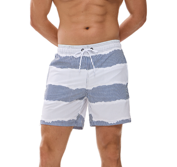 Men’s quick-drying double-layer swimming trunks