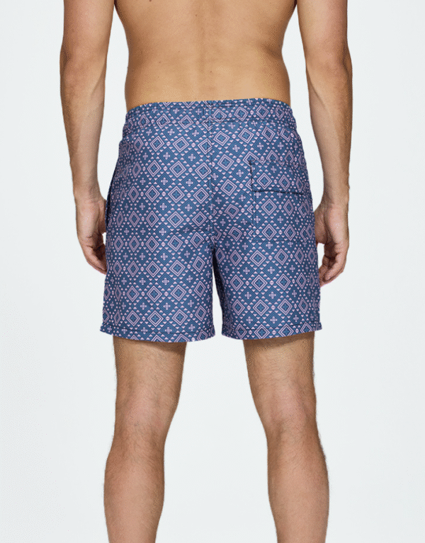 Men's four-sided elastic quick-drying casual printed beach pants - Image 3