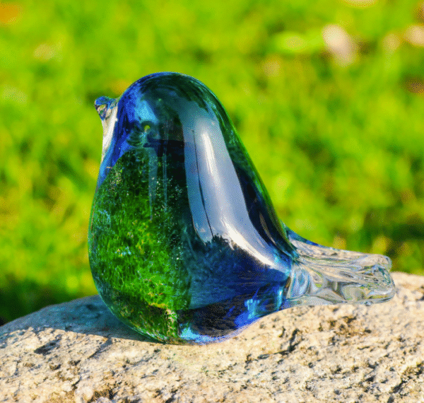 Glass Bird Handmade Birthday Gift Decorative Ornaments for Home - Image 3