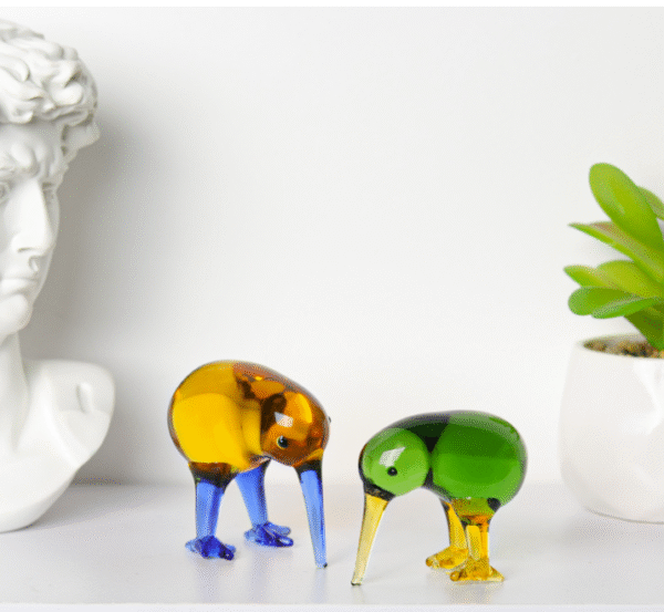 Crystal Birds Figurines Glass Bird Desktop Ornaments Hand Blown Glass Art Crafts - Image 4